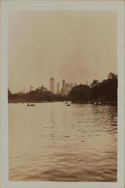 Manhattan: Central Park - The Lake., 1931–1935