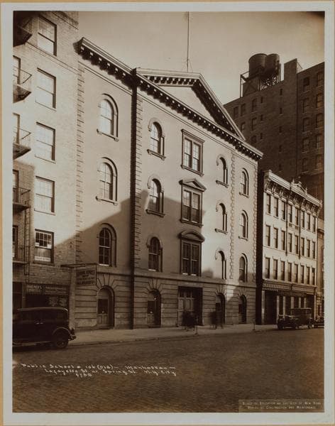 Manhattan: Lafayette Street - Spring Street, 1920