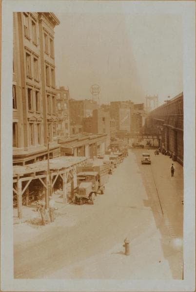 Manhattan: Forsyth Street - Canal Street, 1930