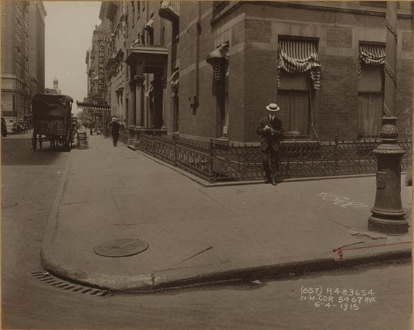 Manhattan: 54th Street (West) - 7th Avenue, 1915