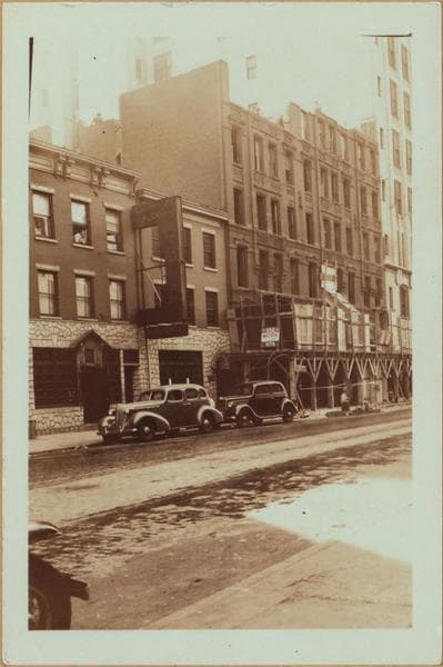 Manhattan: Watts Street - 6th Avenue, 1937