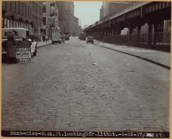 Manhattan: Washington Street - 11th Street, 1933–1937