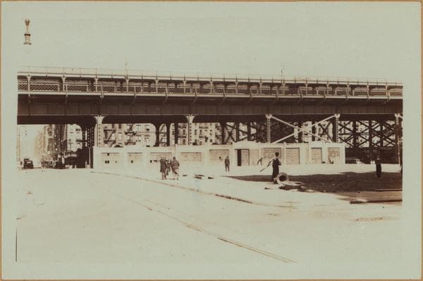 Manhattan: Sheriff Street - Broome Street, 1931