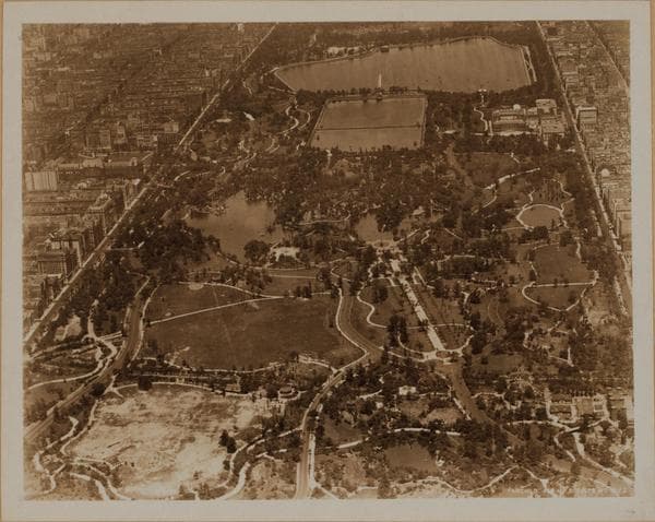 Manhattan: Central Park - [Aerial view.], 1927