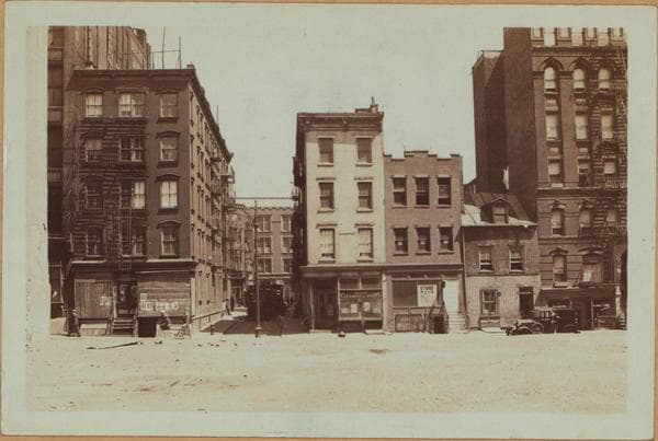 Manhattan: Roosevelt Street - Batavia Street, 1934