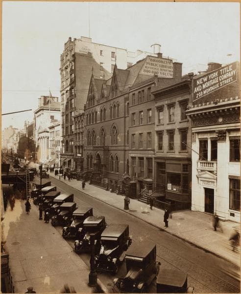 Brooklyn: Montague Street - Court Street, 1925