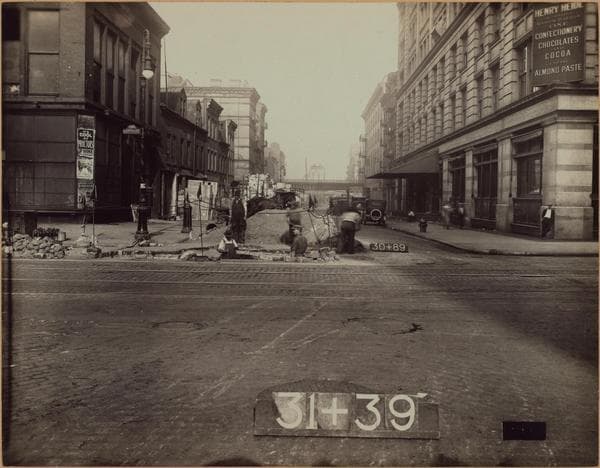 Manhattan: Spring Street - Hudson Street, 1923