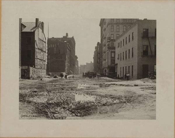 Manhattan: Lafayette Street - Bond Street, 1900