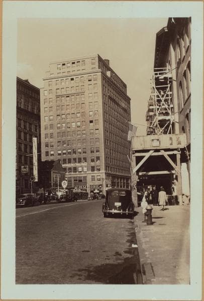 Manhattan: Lafayette Street - Broome Street, 1939