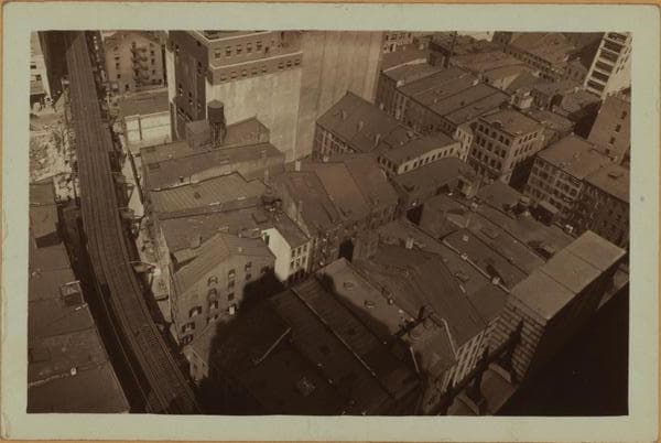 General view - Cedar Street - Northeast., 1930