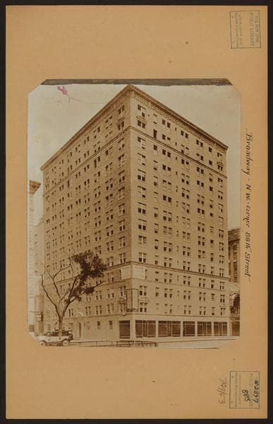 Manhattan: Broadway - 88th Street, 1924