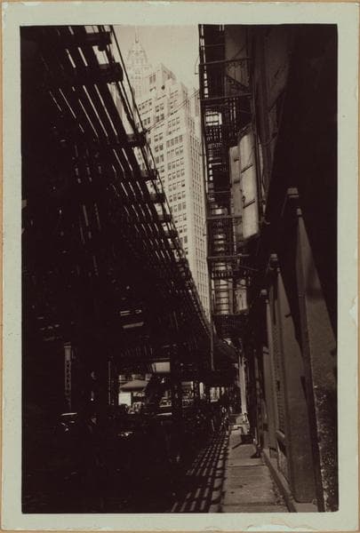 Manhattan: Pearl Street - Coenties Slip, 1934