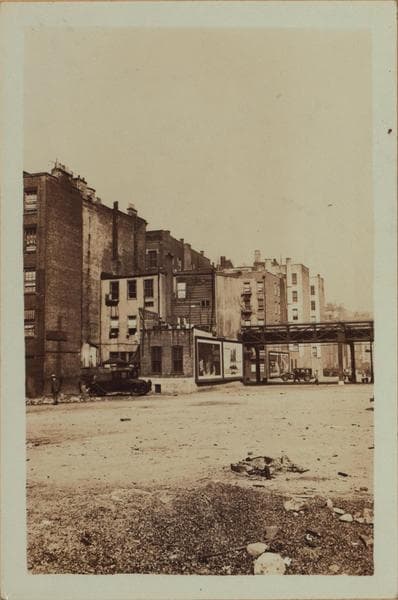 Manhattan: West Broadway - Houston Street (West), 1933