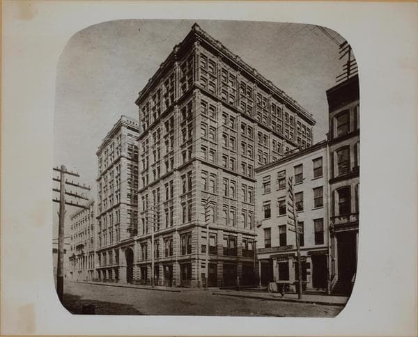 Manhattan: Broad Street - Exchange Place, 1890