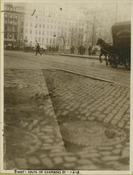 Broadway - Chambers Street, looking south, 1918-01-04