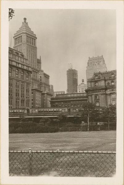 Manhattan: Battery Park., 1930–1937