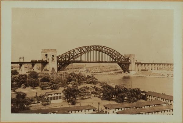 Bridges - Hell Gate Bridge - [Ward's Island.], 1936