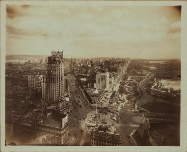 General view - Broadway - 8th Avenue - North., 1932