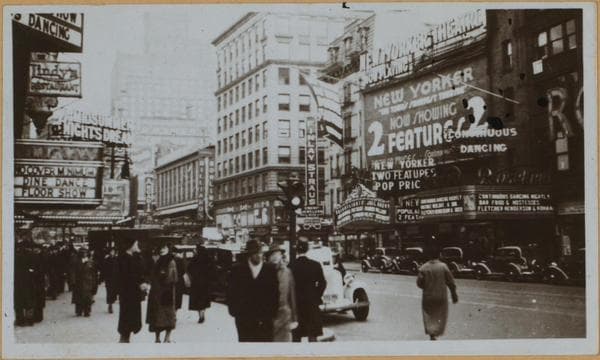 Manhattan: Broadway - 51st Street (West), 1935