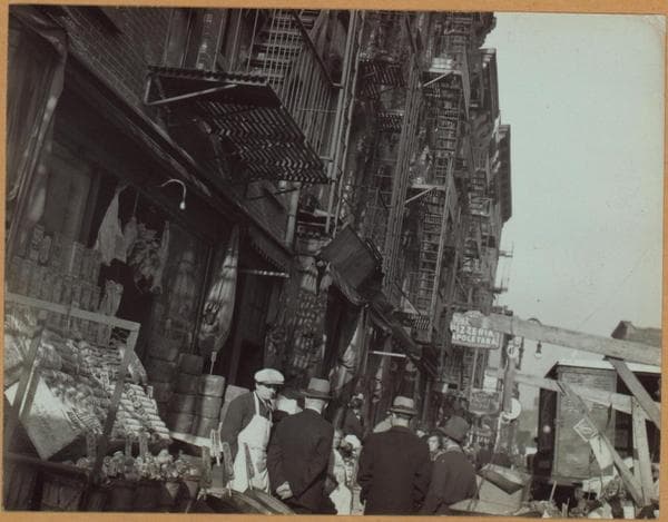 Manhattan: Mulberry Street - Bayard Street, 1936