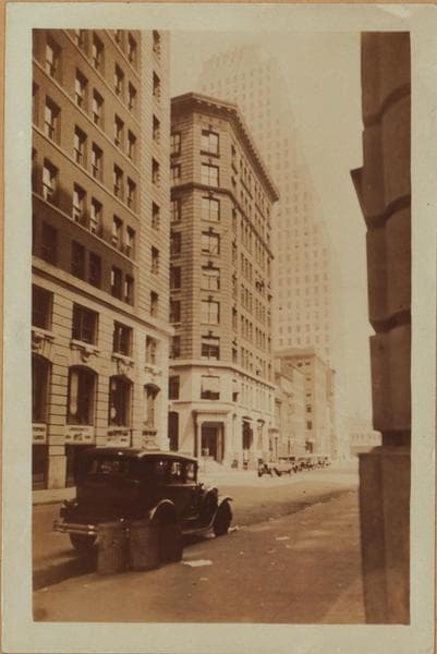 Manhattan: Wall Street - Water Street, 1930