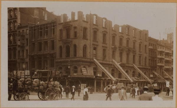 Manhattan: Broadway - Park Place, 1910