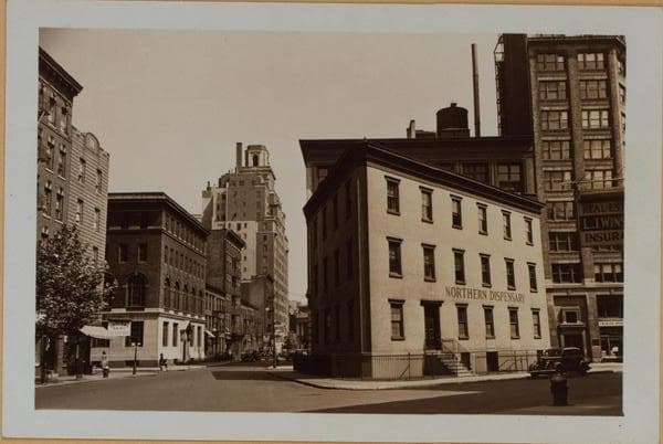 Manhattan: Christopher Street - Waverly Place, 1938