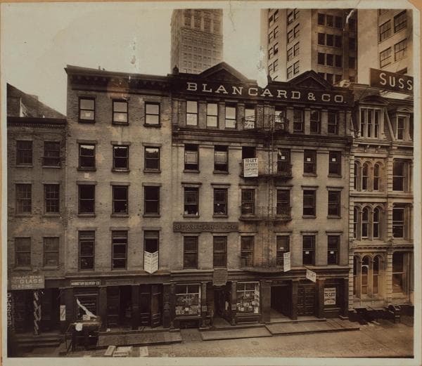 Manhattan: Maiden Lane - Pearl Street, 1914