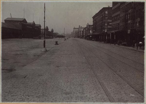 Manhattan: West Street - Barclay Street, 1918