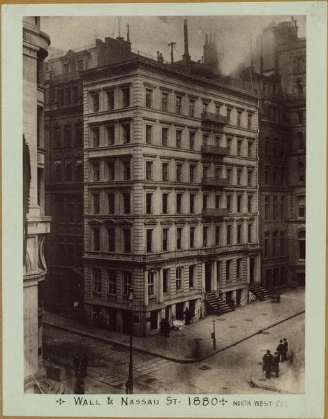 Manhattan: Wall Street - Nassau Street