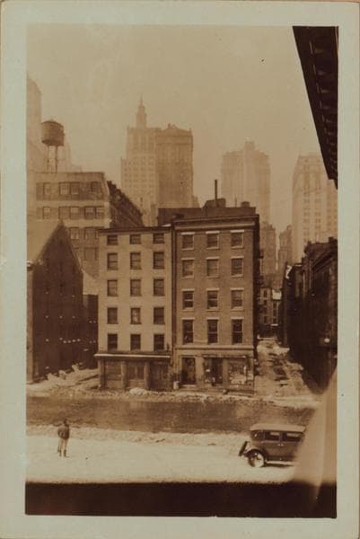 Manhattan: South Street - Pine Street, 1929