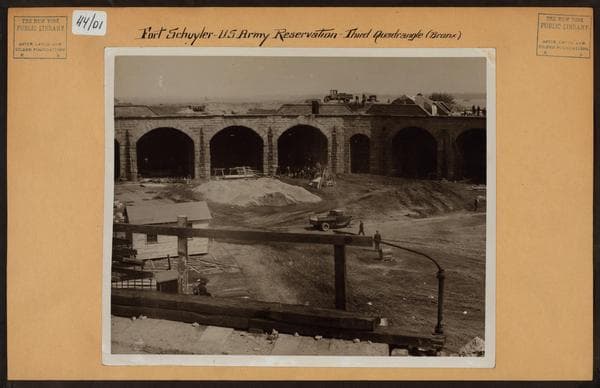 Bronx: Fort Schuyler - U.S. Army Reservation - Third Quadrangle., 1936; 1936-03-31