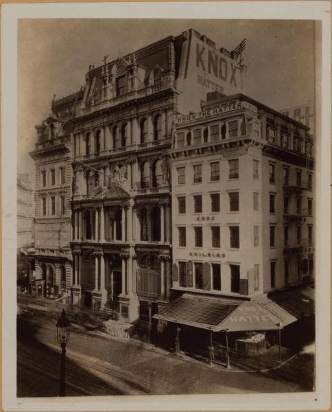 Manhattan: Broadway - Fulton Street, 1898