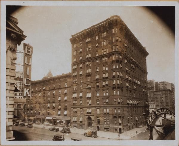 Manhattan: Broadway - 55th Street, 1925