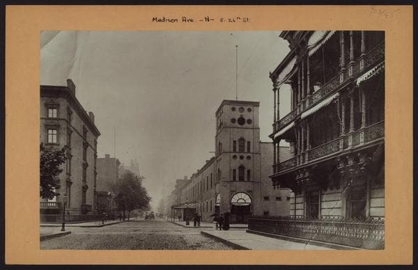 Manhattan: Madison Avenue - 26th Street (East), 1870