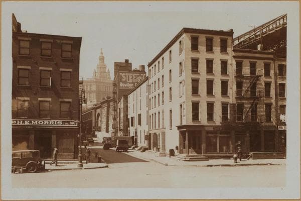 Manhattan: Dover Street - South Street, 1932