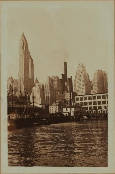 East River - Piers 16-17 - Manhattan - South Street - [City Bank-Farmers Trust Company ; Farmer's Loan and Trust Company.], 1931–1933