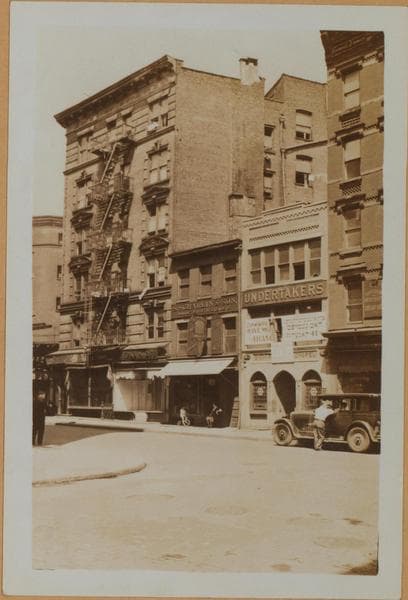 Manhattan: Division Street - Orchard Street, 1931