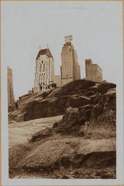 Manhattan: Central Park - Cliffs; Essex House; Metropolitan Club; Netherlands Hotel; Plaza Hotel., 1910–1933