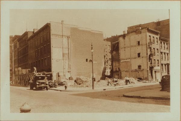 Manhattan: Washington Street - Perry Street, 1937