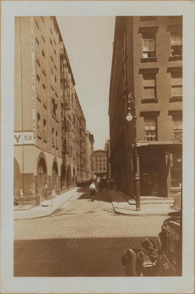 Manhattan: Collister Street - Beach Street, 1937