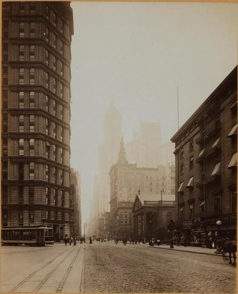 Manhattan: Broadway - Barclay Street, 1910