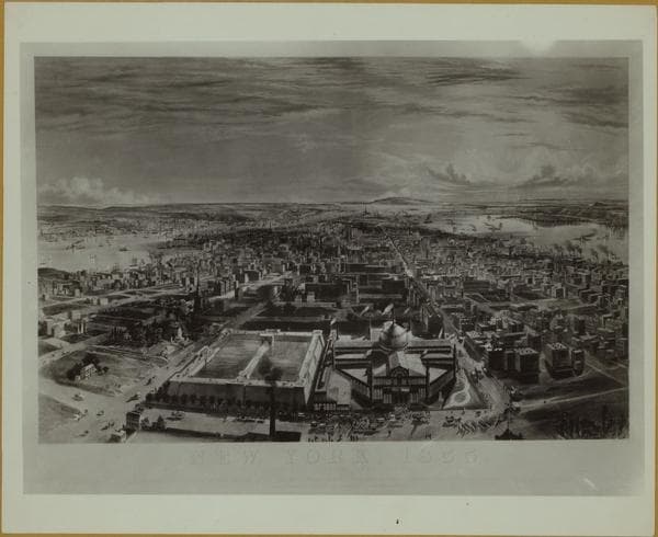 General view - Manhattan - 42nd Street (South)., 1855