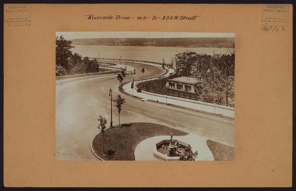 Manhattan: Riverside Drive - 155th Street, 1925