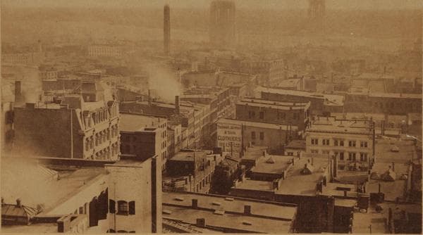 General view - Lower Manhattan., 1870