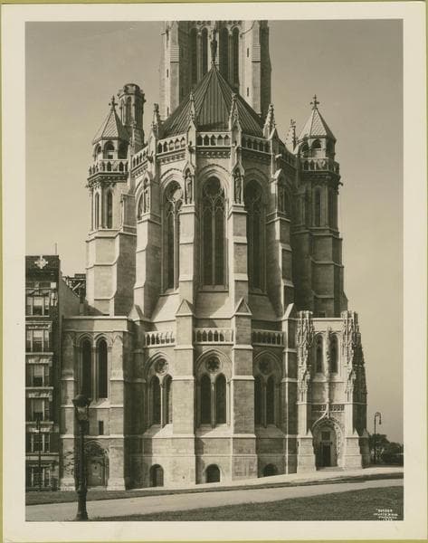 Riverside Dr. - 122nd Street, southeast corner, 1930