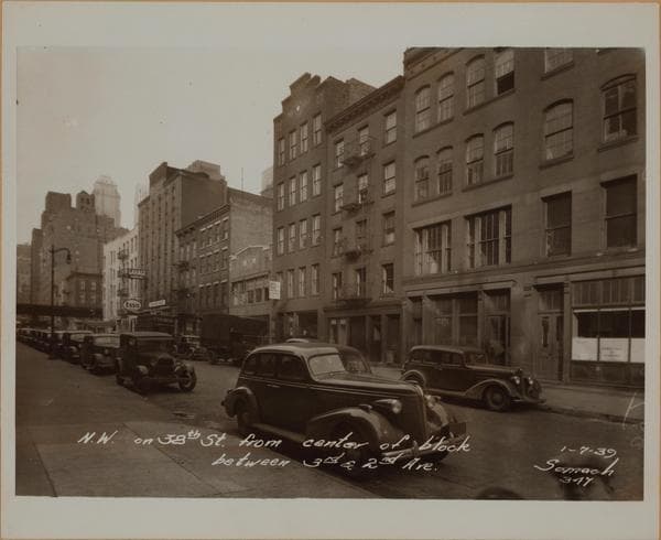 Manhattan: 38th Street (East) - 2nd Avenue, 1939