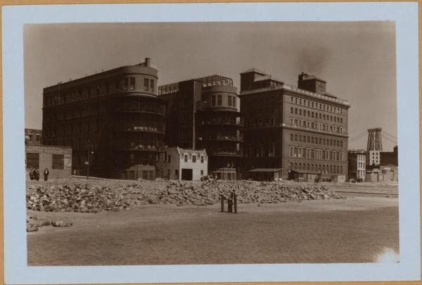Manhattan: Front Street - Gouverneur Slip, 1939–1940