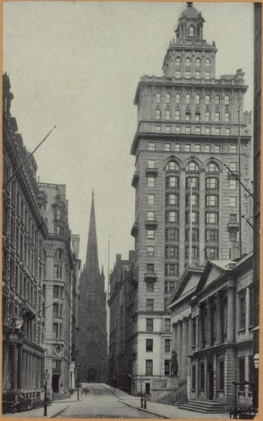 Manhattan: Wall Street - Broad Street, 1872-1880