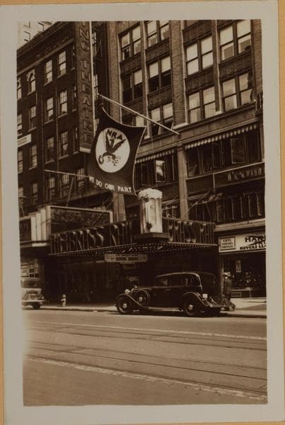 Manhattan: 7th Avenue - 49th Street, 1933
